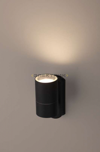 Светильник для декоративной подсветки WL27 BK черный MAX35W GU10 IP54 ЭРА