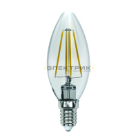 Лампа светодиодная филаментная FL CL C35 13Вт Е14 4000К 1150Лм 35х100мм Uniel