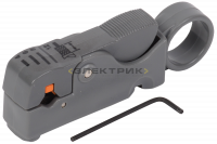 ITK Инструмент для зачистки и обрезки коакс кабеля IEK