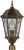 Светильник садово-парковый шестигранный на столб черное золото "Рим" PL162 60Вт Е27 205х175х440мм IP