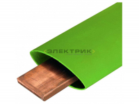 Трубка термоусадочная ТТШ-HF-10 150/60 зеленая (уп.10м) КВТ