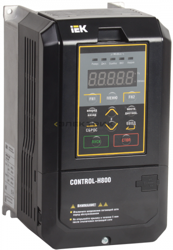 Преобразователь частоты CONTROL-H800 380В, 3Ф 3,7-5,5кВт IEK