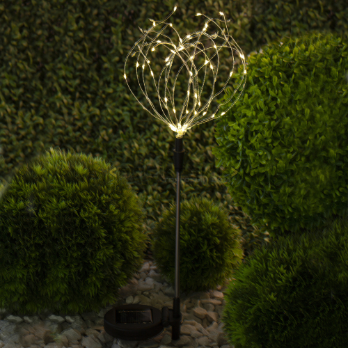 Светильник садовый подвесной "Фейерверк" ERAUF024-01 на солнечной батарее 31см IP44 ЭРА