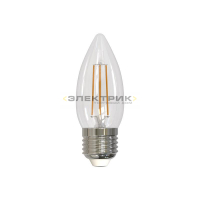 Лампа светодиодная филаментная FL CL C35 9Вт Е27 4000К 750Лм 35х100мм Uniel
