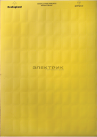 Табличка маркировочная 9х15мм желтая (уп.2420шт) DKC