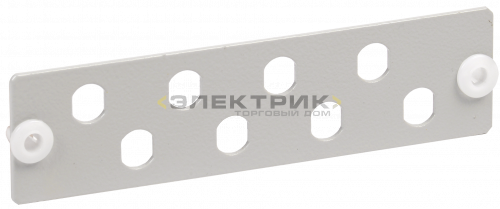 ITK Панель для 8-ми оптических адаптеров (FC или ST в 19" кросс) IEK