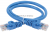 Коммутационный шнур (патч-корд) кат.6 UTP LSZH 1м синий ITK