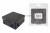 Коробка распаячная ОП 100х100х55мм черная крышка 8 входов индивидуальный штрихкод IP54 TDM