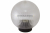 Светильник НТУ 02-60-253 шар прозрачный с огранкой 60Вт Е27 250х255мм IP44 TDM