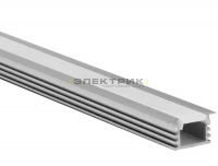 Алюминиевый профиль для светодиодной ленты 2000х16х16мм Smartbuy