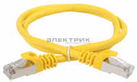 Коммутационный шнур (патч-корд) кат.6 FTP PVC 7м желтый ITK