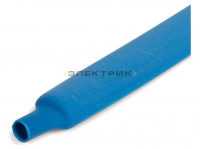 Трубка термоусадочная ТУТ-HF 4/2 синяя (уп.100м) КВТ