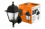Светильник садово-парковый НБУ 04-60-001 четырехгранник настенный пластик черный 60Вт Е27 190х220х35
