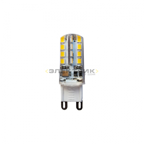 Лампа светодиодная FR JCD 3Вт G4 4000К 200Лм 12х37.5мм LEEK