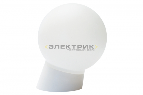 Светильник НББ 64-60-025 шар пластик наклонное основание 60Вт Е27 150х192мм IP20 (кратно 22шт) TDM