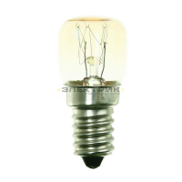 Лампа накаливания для духовок CL F22 15Вт Е14 50Лм 22х52мм Uniel