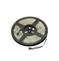 Лента светодиодная холодный белый 7.2Вт/м 6500К 12В 30LED/м SMD5050 IP20 (уп.5м) JazzWay