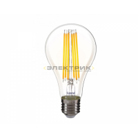 Лампа светодиодная филаментная диммируемая FL CL A65 20Вт Е27 2700К 1460Лм 65х125мм GENERAL