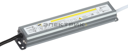 Драйвер для светодиодной ленты 50Вт 4.16А 12В IP67 блок-шнуры ИПСН-PRO IEK