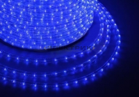 Дюралайт фиксинг круглый 13мм синий 2.4Вт/м 220В IP54 (уп.100м) Neon-Night