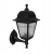 Светильник садово-парковый НБУ четырехгранный Леда 60Вт Е27 IP44 210x340x150мм черный Camelion