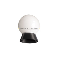 Светильник НПП9101 белый/шар 60Вт IP33 IEK