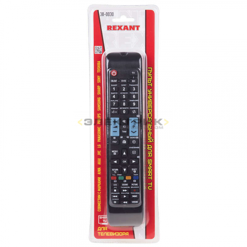 Пульт универсальный для телевизора с функцией SMART TV ST-01 REXANT