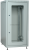 Шкаф сетевой LINEA E 24U 600х800мм стеклянная передняя дверь задняя металлическая серый ITK