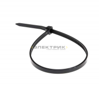 Хомут-стяжка кабельная нейлоновая 250х3.6мм черная (уп.100шт) REXANT