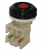 Выключатель кнопочный ВК30-10-11110-54 У2 красный 1з+1р цилиндр IP54 10А 660В ПО Электротехник