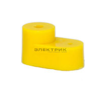Изолятор-стойка угловой желтый PROxima EKF
