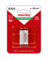 Аккумулятор NiMh AAA 950мАч (блистер 2шт, цена за 1шт) Smartbuy