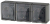Розетка трехместная с заземлением с крышкой наружная 16А серая 11-2405-03 IP54 Эксперт ЭРА