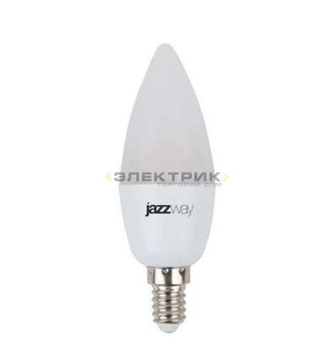 Лампа светодиодная PLED-SP FR С37 11Вт Е14 3000К 950Лм 37х101мм JazzWay