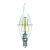 Лампа светодиодная филаментная FL CL CW35 13Вт Е14 4000К 900Лм 35х120мм Uniel