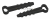 Дюбель-хомут для плоского кабеля 5-10мм черный (уп.100шт) ЭРА