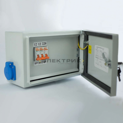 Ящик с понижающим трансформатором ЯТП-0,25 220/24В 3 автомата IP54 Кострома
