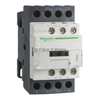 Контактор LC1D 4Р 25А 1НО+1H3 220В АС 50/60Гц TeSys D Schneider Electric