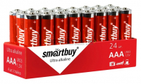 Батарейка алкалиновая LR03/4S (коробка 24шт, цена за 1шт) Smartbuy