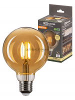 Лампа светодиодная «Винтаж» золотистая FL CL G95 7Вт Е27 2700К 800Лм 95х137мм (кратно 5шт) TDM