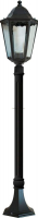 Светильник садово-парковый столб шестигранный черный "Классика" PL6210 100Вт Е27 195х1170мм IP44 FER