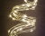 Гирлянда светодиодная паутинка 100LED 2м (сетевой провод 3м) теплый белый 220В серебристая проволока