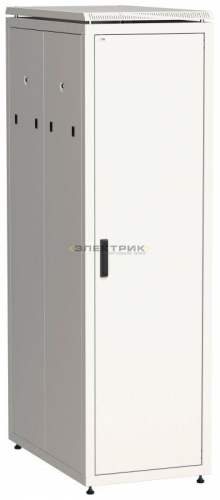 Шкаф сетевой LINEA N 19 дюймов 47U 600х1000мм металлические двери серый ITK
