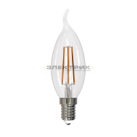 Лампа светодиодная филаментная FL CL CW35 9Вт Е14 3000К 750Лм 35х120мм Uniel