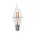 Лампа светодиодная филаментная FL CL CW35 9Вт Е14 3000К 750Лм 35х120мм Uniel