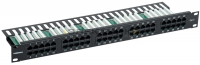 Патч-панель телефонная 1U кат.3 RJ45 50 портов (Krone) GENERICA ITK