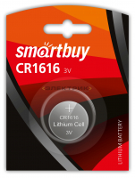 Литиевый элемент питания CR1616 Smartbuy