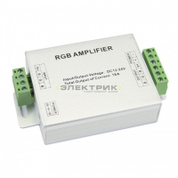 Усилитель для светодиодной ленты RGB 216Вт 18А 12-24В IP20 GDA-RGB-216-IP20-12 GENERAL 