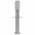 Светильник садово-парковый столб серебро "Техно" DH027-650 40Вт Е27 118х650мм IP44 FERON