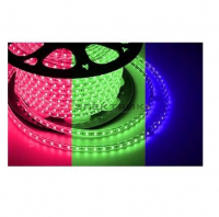 Лента светодиодная многоцветная 14.4Вт/м RGB 220В 60LED/м SMD5050 IP67 (уп.100м) 13х8мм Neon-Night